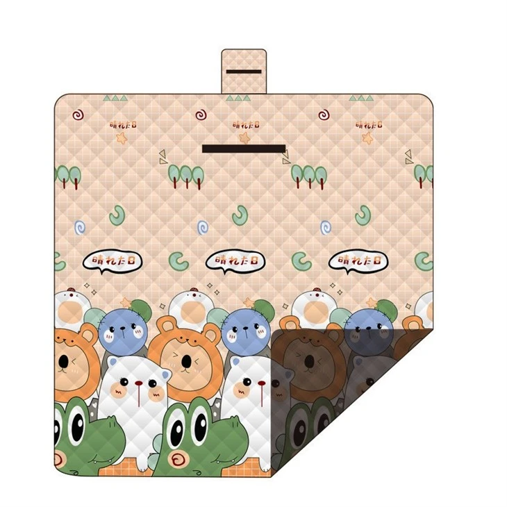 pink picnic blanket