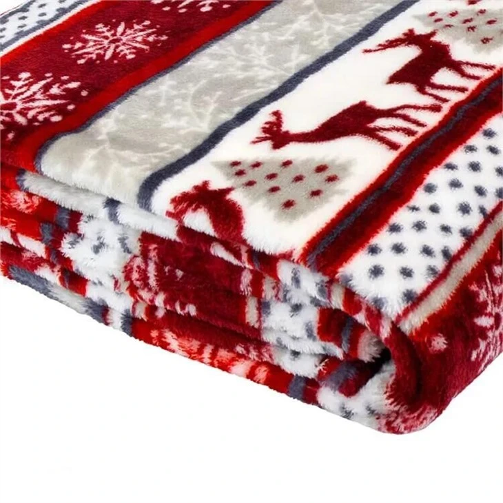 China Christmas Flannel Blanket
