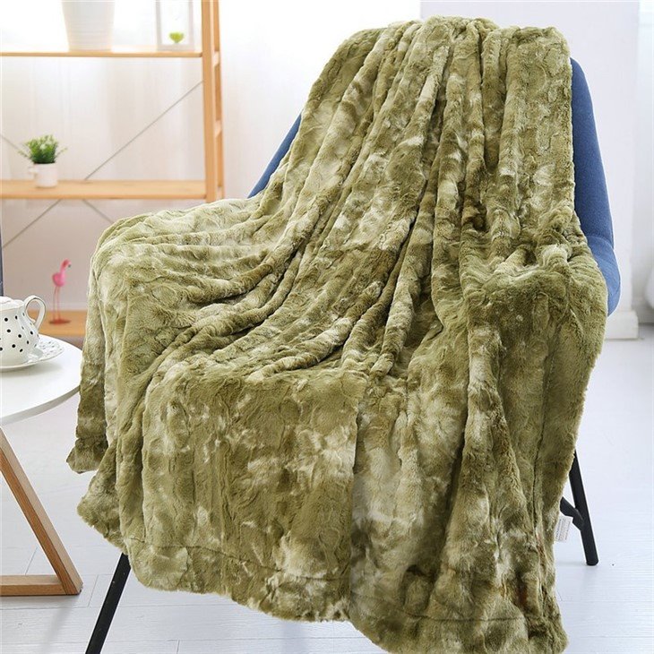 coral blanket for sofa