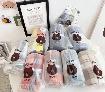 Double Layer Shoulder Blanket