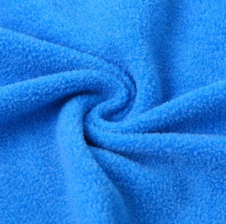 מברשת דו צדדית מבד Sherpa Boucle Fleece