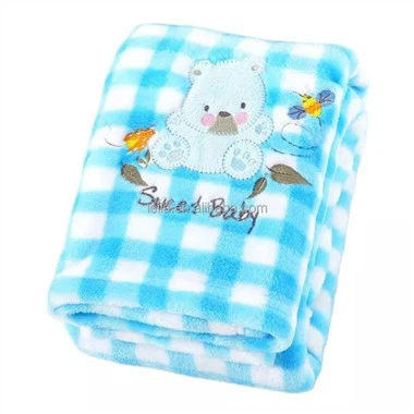 שמיכות תינוק דובי מודפסות