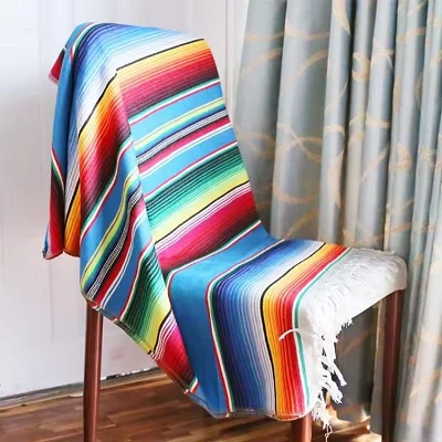 Travel Knitted Tassel Blanket